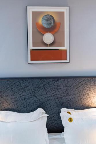Cama o camas de una habitación en Villa Magnum