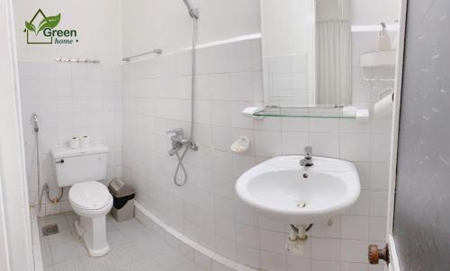 Koupelna v ubytování Vgreen Home