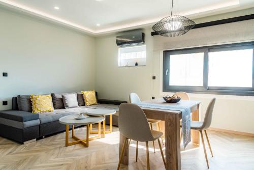 Χώρος καθιστικού στο Ηοrizon View House