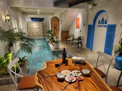 Πισίνα στο ή κοντά στο Santori Villa My Khe Beach