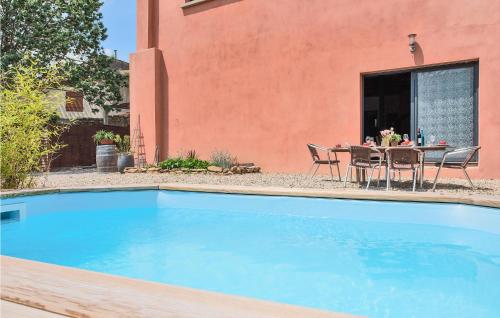 Nice Home In Flines-minervois With Outdoor Swimming Pool, Wifi And 4 Bedrooms