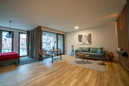 Zona de estar de Anders Apartments
