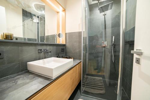 Un baño de Anders Apartments
