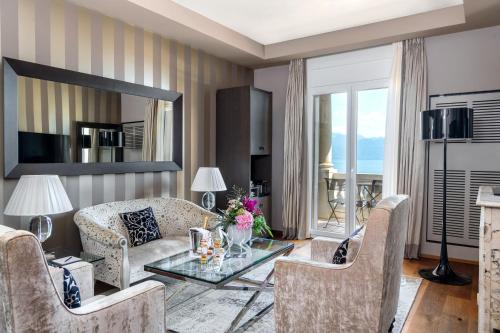 A cozinha ou kitchenette de Lausanne Palace