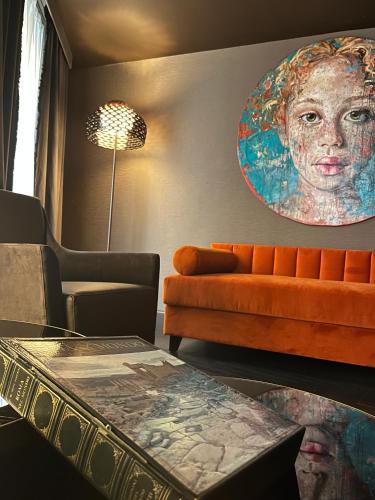 Posezení v ubytování U-Visionary Roma Hotel