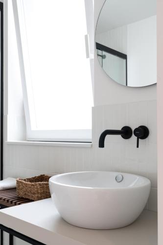 Koupelna v ubytování MORUS Urban Suites