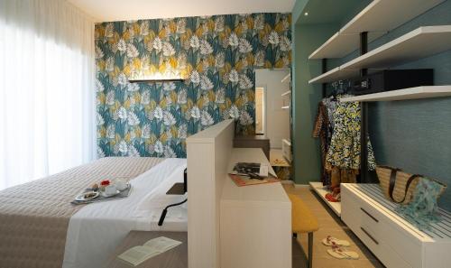 Μια τηλεόραση ή/και κέντρο ψυχαγωγίας στο Hotel Pillon