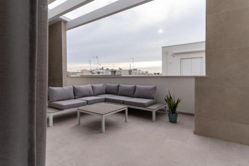 Posezení v ubytování MORUS Urban Suites
