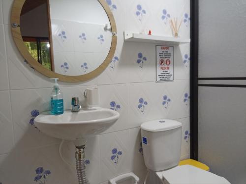 Koupelna v ubytování Glamping IKIGAI