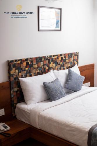 The Urban Hive Hotelにあるベッド