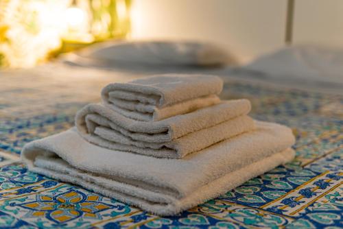 Katil atau katil-katil dalam bilik di Agriturismo il Casale