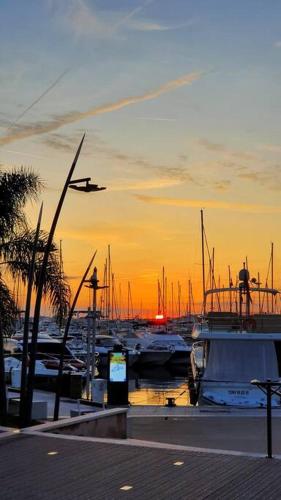 Photo de la galerie de l'établissement Joli appart Port Azur Climatisé à GOLFE -JUAN en front de mer, à Vallauris