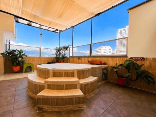 Posezení v ubytování Hotel Florencia Plaza