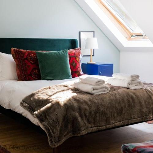 Posteľ alebo postele v izbe v ubytovaní Number 5 Steading Cottage