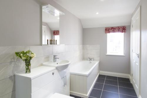 Ванна кімната в The Loddon Swan