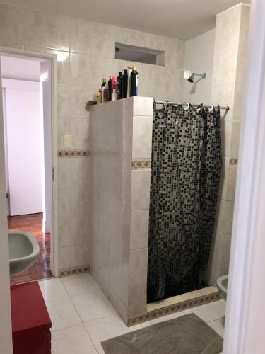 Koupelna v ubytování Apartamento no Leme - Copacabana