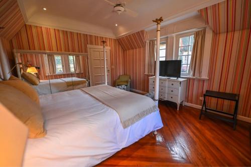 Кровать или кровати в номере Estancia Villa Maria