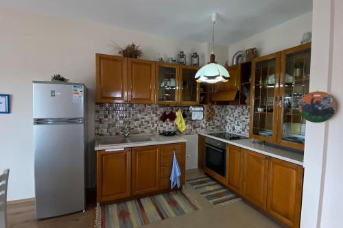 Kuchyň nebo kuchyňský kout v ubytování Belvedere Centro Shkoder