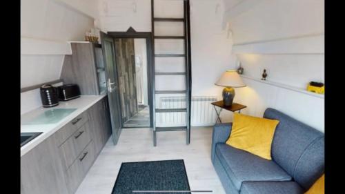 Kuchyň nebo kuchyňský kout v ubytování AC/DC Glamping
