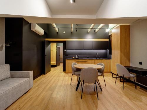 Χώρος καθιστικού στο Stek Apartments ApartHotel