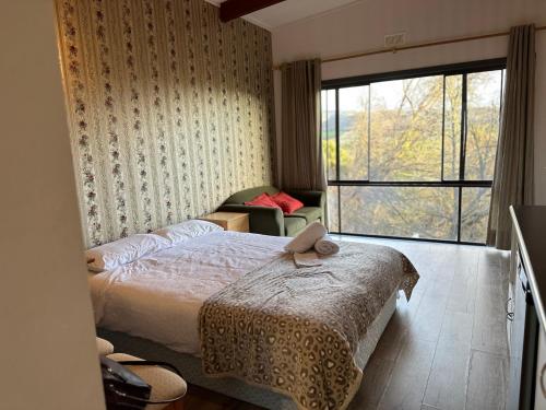 Katil atau katil-katil dalam bilik di Mt Buller Stayz