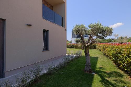 Κήπος έξω από το Villa SCALA Pomer-Medulin SEA VIEW