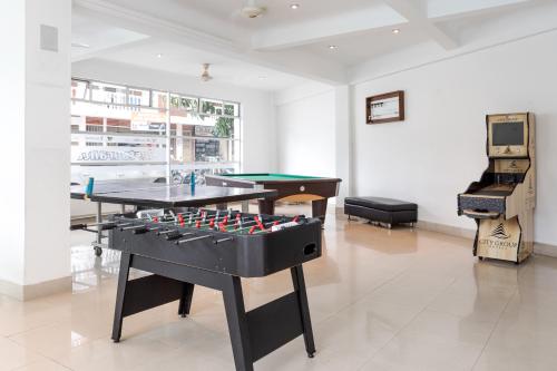 Eine Spielezimmer in der Unterkunft Hotel Manantial Melgar