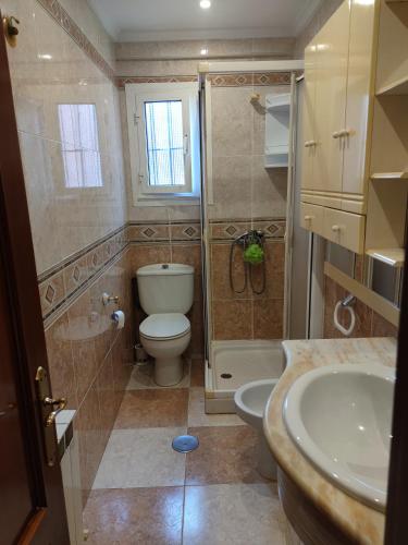 A bathroom at PISO PUMARIN