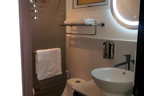 Koupelna v ubytování Torre Pamplona 409 - Comodo Apartamento Cerca Aeropuerto La Aurora