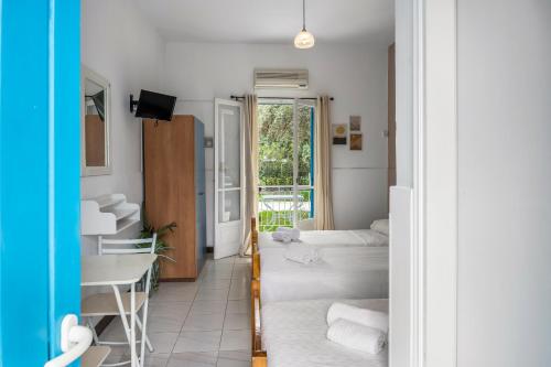 Koupelna v ubytování Oceanis Rooms