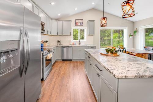Dapur atau dapur kecil di Lake Time