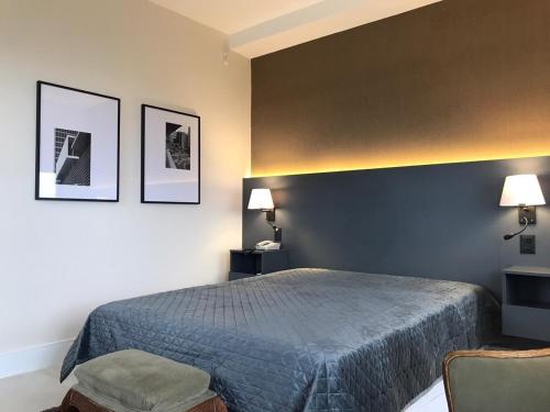 Postel nebo postele na pokoji v ubytování Q-Flat Hotel - Faria Lima
