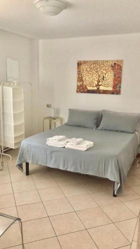 Ένα ή περισσότερα κρεβάτια σε δωμάτιο στο Antico Borgo Leone