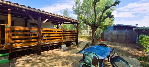 Mobil-home 6 personnes sur terrain 600 m2