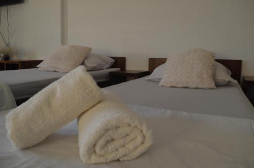 Cama o camas de una habitación en Apartmani Sunset