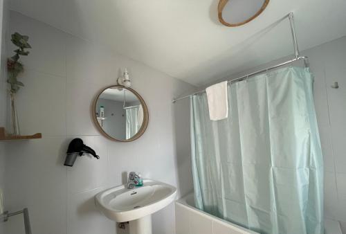 Kúpeľňa v ubytovaní Casa Rural Berta