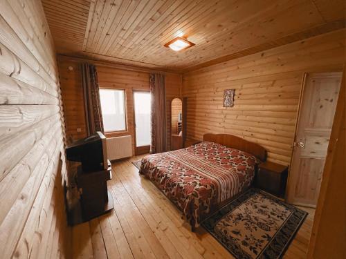 Letto o letti in una camera di Darynka