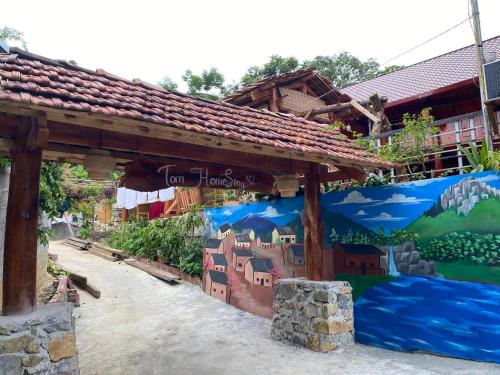 Κήπος έξω από το Tom Homestay