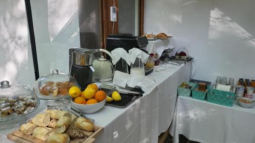 Mad på bed and breakfast-stedet eller i nærheden