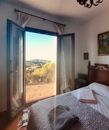 Ένα ή περισσότερα κρεβάτια σε δωμάτιο στο En-suite bedroom with private entrance at Casa Sofija