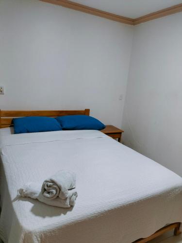 Cama o camas de una habitación en Posada Yasa sarie bay