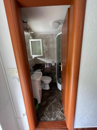 Koupelna v ubytování Apartman Tristan