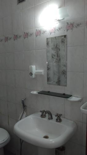 Ett badrum på Bombal Apart