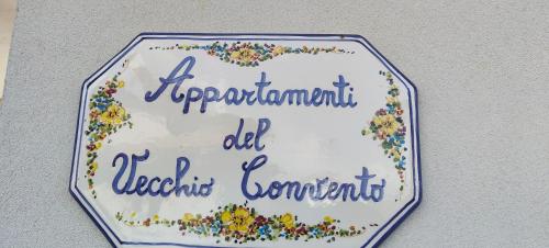 Ein Zertifikat, Auszeichnung, Logo oder anderes Dokument, das in der Unterkunft Appartamento 2 del Vecchio Convento ausgestellt ist