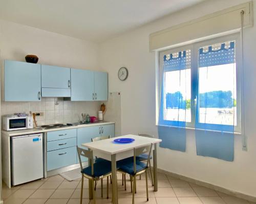 Η κουζίνα ή μικρή κουζίνα στο Apartment Tirreno