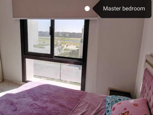 Postel nebo postele na pokoji v ubytování Marassi blanca vibes 3bedrooms family apartment
