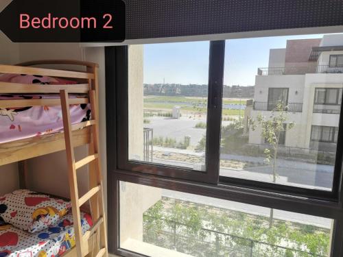 Postel nebo postele na pokoji v ubytování Marassi blanca vibes 3bedrooms family apartment