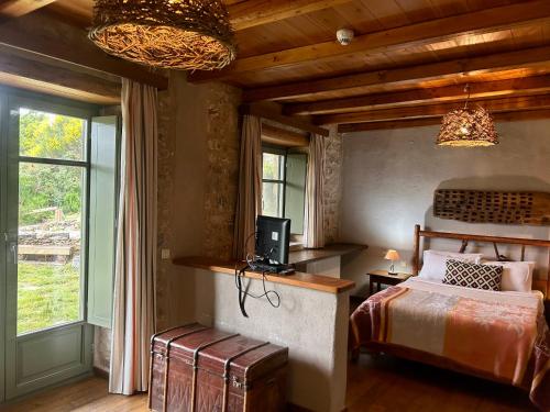 Cama o camas de una habitación en Pritanio