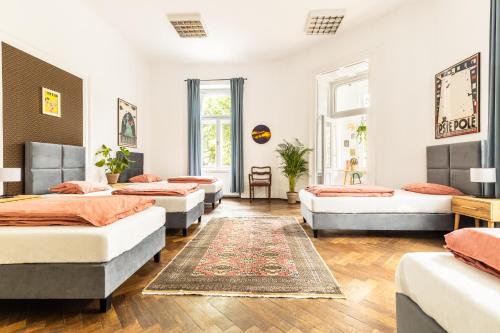 Ένα ή περισσότερα κρεβάτια σε δωμάτιο στο Das Hostel