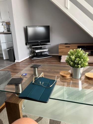 Televiisor ja/või meelelahutuskeskus majutusasutuses 114 Bermuda